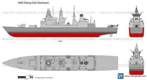 HMS Daring DD32 (Destroyer)