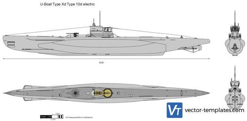 U-Boat Type Xd Type 10d electric