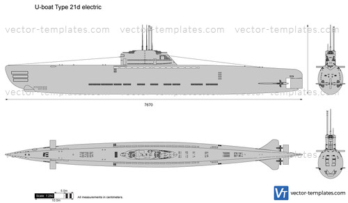 U-boat Type 21d electric