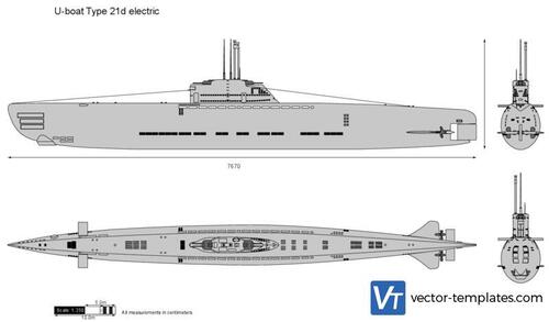 U-boat Type 21d electric