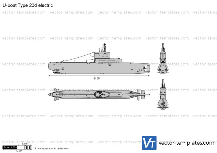 U-boat Type 23d electric