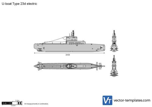 U-boat Type 23d electric