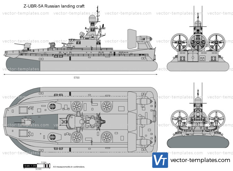 Z-UBR-5A Russian landing craft