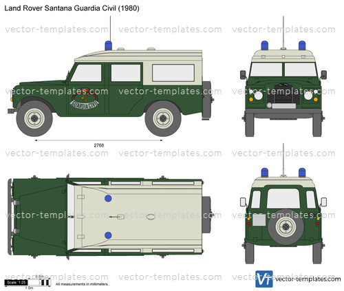Land Rover Santana Guardia Civil