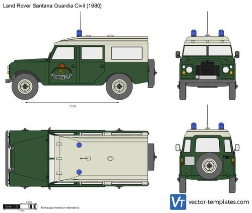 Land Rover Santana Guardia Civil