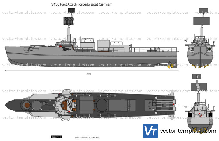 S150 Fast Attack Torpedo Boat (german)