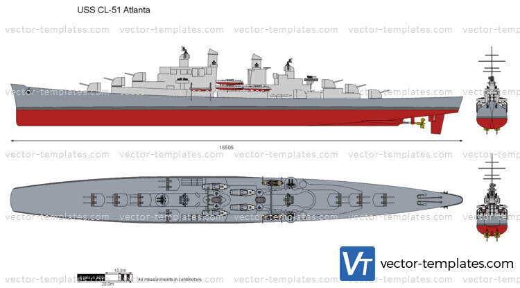 USS CL-51 Atlanta