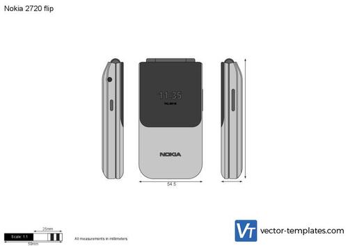 Nokia 2720 flip