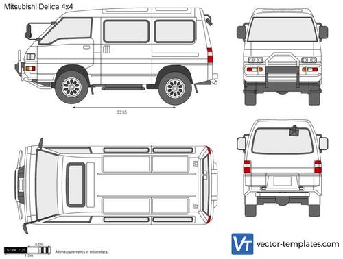 Mitsubishi Delica 4x4