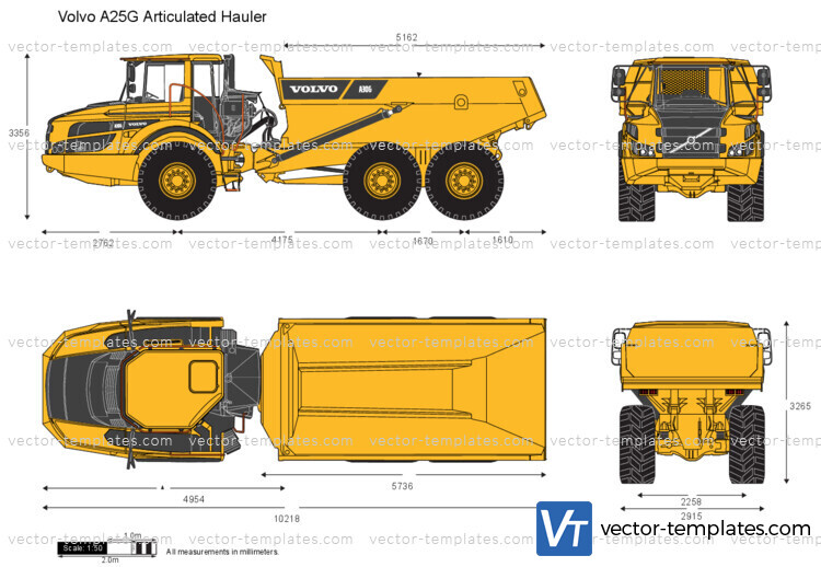 Volvo A25G Articulated Hauler