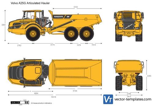 Volvo A25G Articulated Hauler