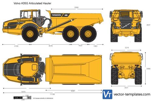 Volvo A35G Articulated Hauler