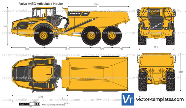 Volvo A45G Articulated Hauler