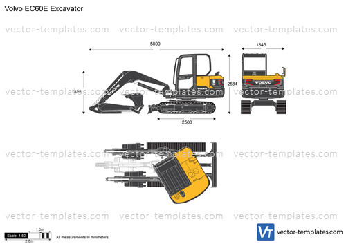Volvo EC60E Excavator