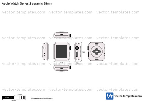 Apple Watch Series 2 ceramic 38mm