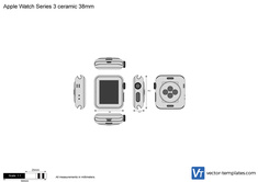 Apple Watch Series 3 ceramic 38mm