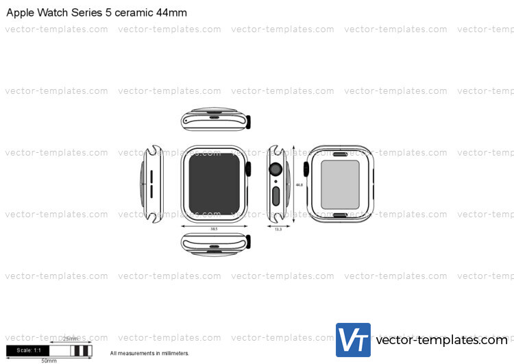 Apple Watch Series 5 ceramic 44mm