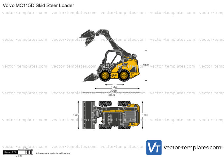 Volvo MC115D Skid Steer Loader