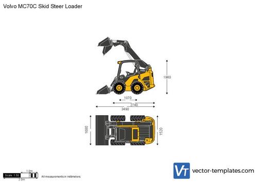 Volvo MC70C Skid Steer Loader