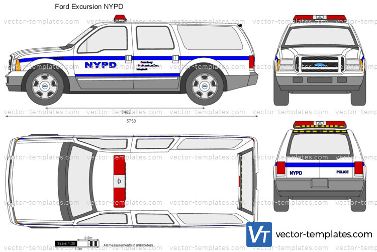 Ford Excursion NYPD