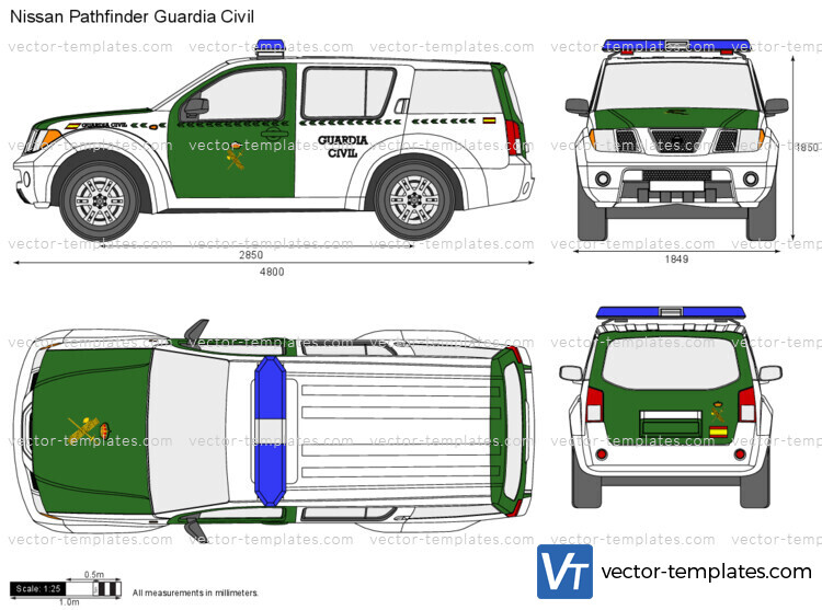 Nissan Pathfinder Guardia Civil