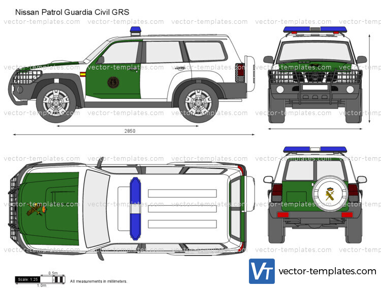 Nissan Patrol Guardia Civil GRS