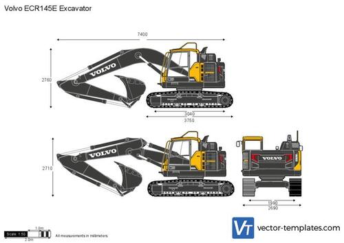 Volvo ECR145E Excavator