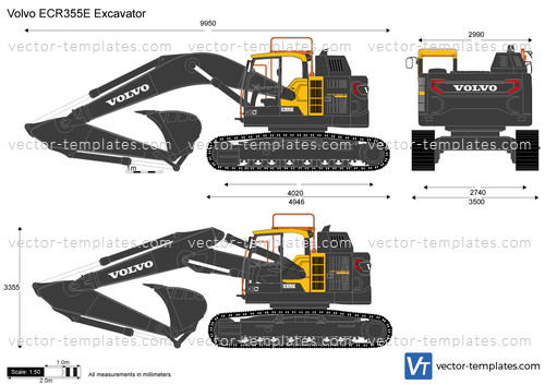 Volvo ECR355E Excavator