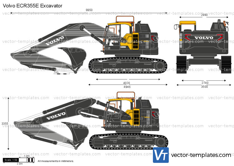 Volvo ECR355E Excavator