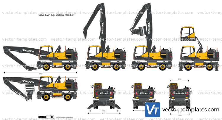 Volvo EW140E Material Handler