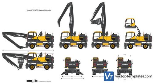 Volvo EW140E Material Handler