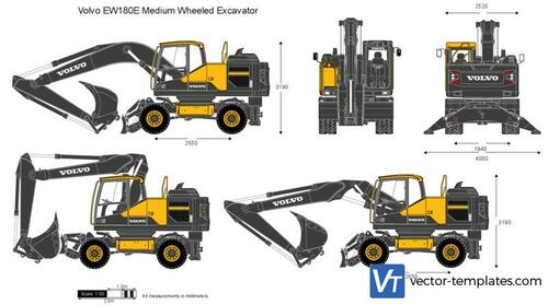 Volvo EW180E Medium Wheeled Excavator