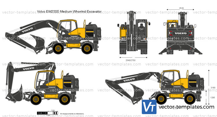 Volvo EW220E Medium Wheeled Excavator