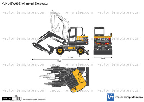 Volvo EW60E Wheeled Excavator