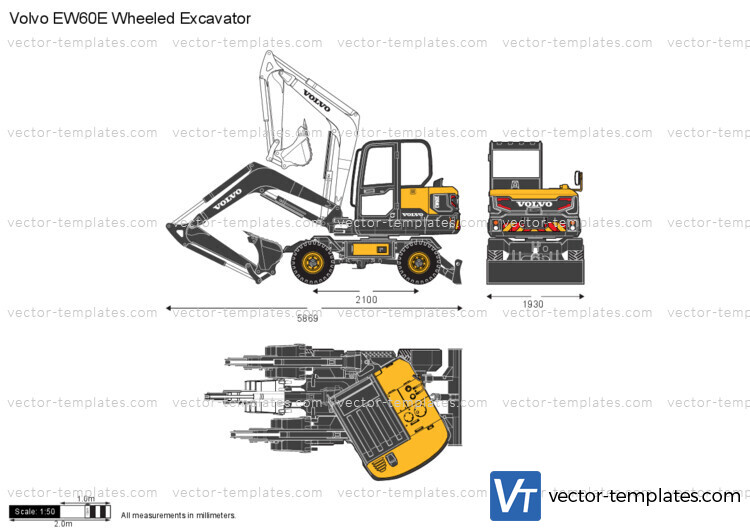 Volvo EW60E Wheeled Excavator