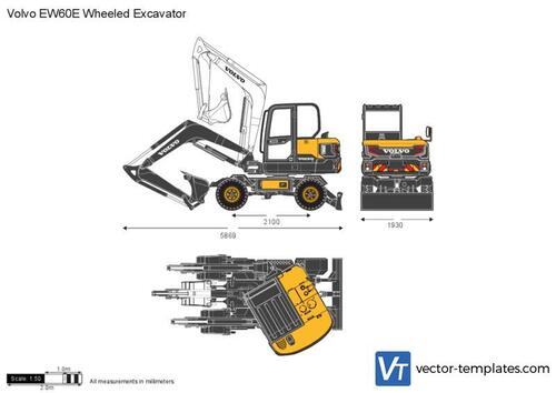 Volvo EW60E Wheeled Excavator