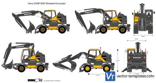 Volvo EWR150E Wheeled Excavator