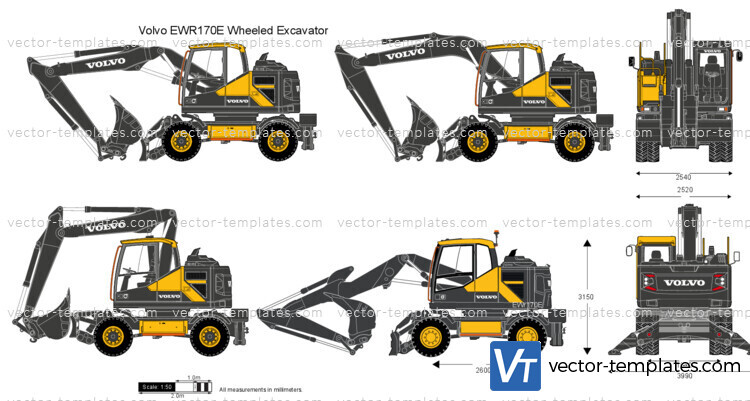 Volvo EWR170E Wheeled Excavator