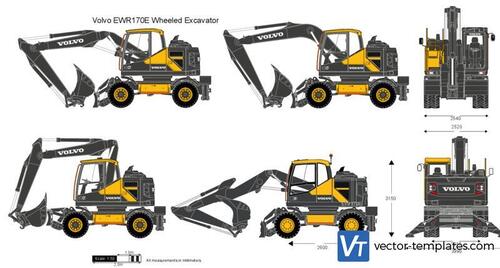 Volvo EWR170E Wheeled Excavator