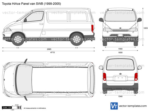 Toyota HiAce Panel van SWB