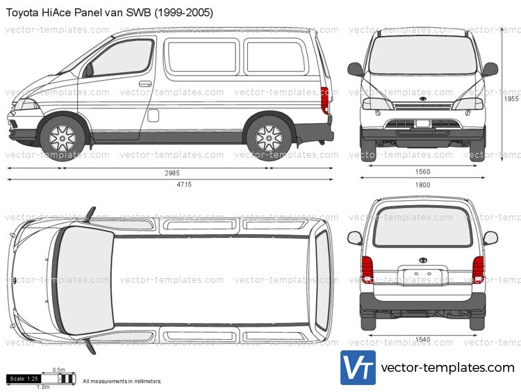 Toyota HiAce Panel van SWB