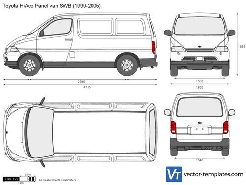 Toyota HiAce Panel van SWB