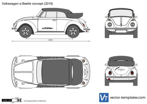 Volkswagen e-Beetle concept