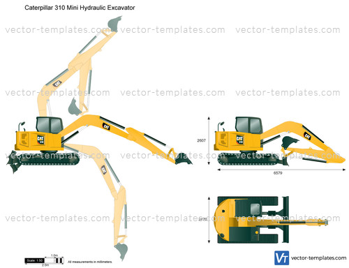 Caterpillar 310 Mini Hydraulic Excavator