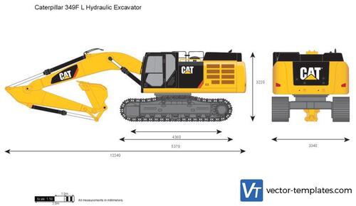 Caterpillar 349F L Hydraulic Excavator