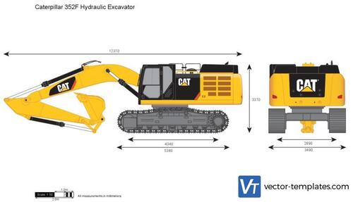 Caterpillar 352F Hydraulic Excavator