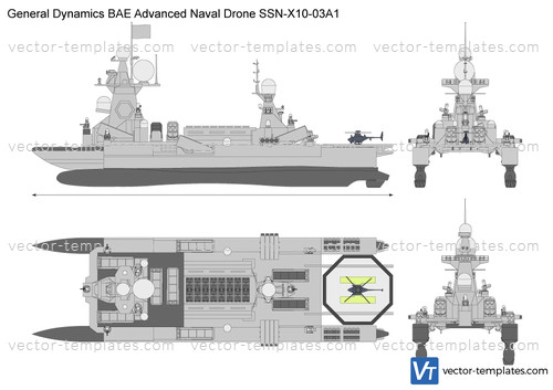 General Dynamics BAE Advanced Naval Drone SSN-X10-03A1