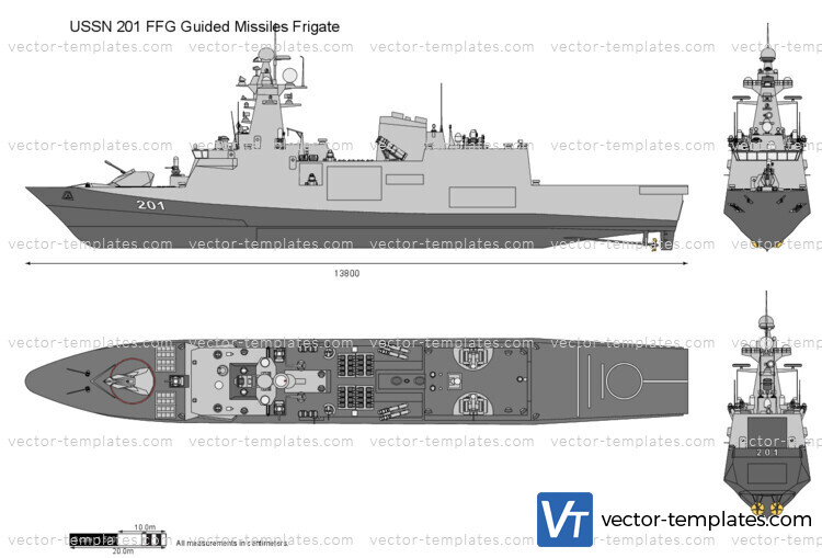 USSN 201 FFG Guided Missiles Frigate