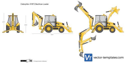 Caterpillar 416F2 Backhoe Loader