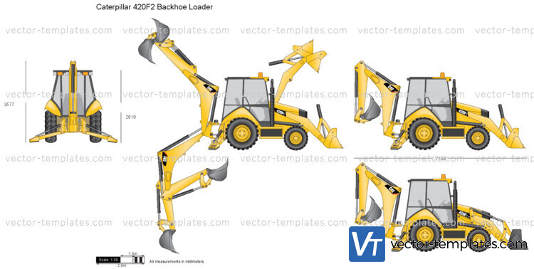 Caterpillar 420F2 Backhoe Loader